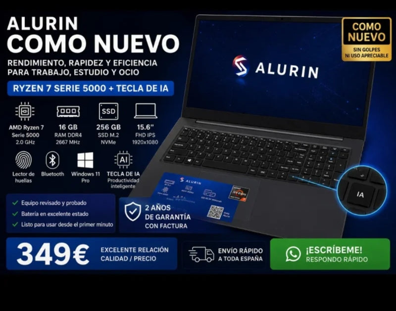 Alurin portátil